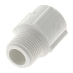 6" x 8" PVC SCH 40 Male x Socket Adapter