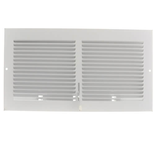 Main product image of 12" x 6" (Wall Opening Size) White Sidewall Register (651 Series)