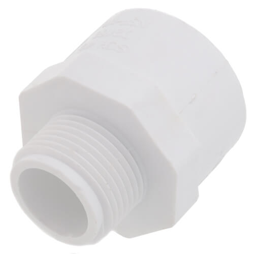 Main product image of 3/4" x 1" PVC Sch. 40 Male x Socket Adapter