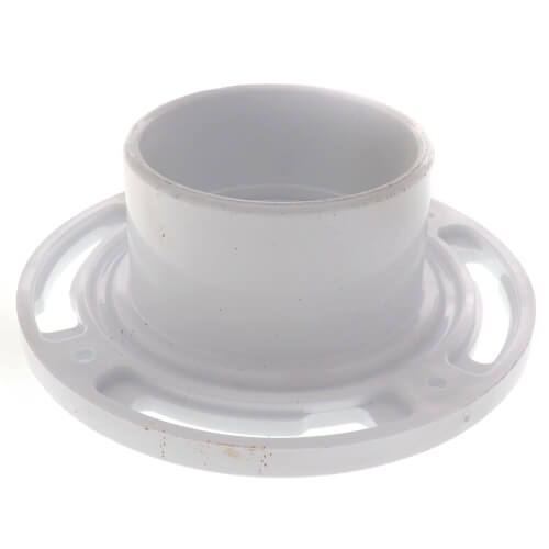 3" or 4" Easy Tap Closet Flange w/ Plastic Ring (PVC)