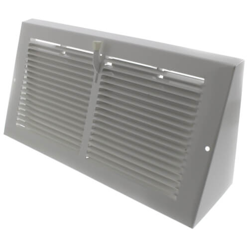 Main product image of 12" x 6" Baseboard Register with Damper (655 Series)