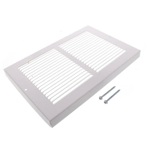 Main product image of 10" x 6" White Baseboard Return Air Grille (657 Series)