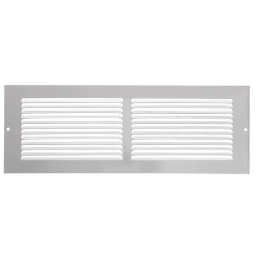 Main product image of 14" x 4" White Baseboard Return Air Grille (657 Series)