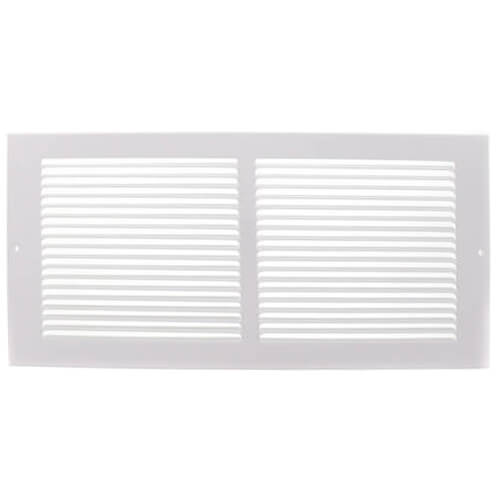 Main product image of 14" x 6" White Baseboard Return Air Grille (657 Series)