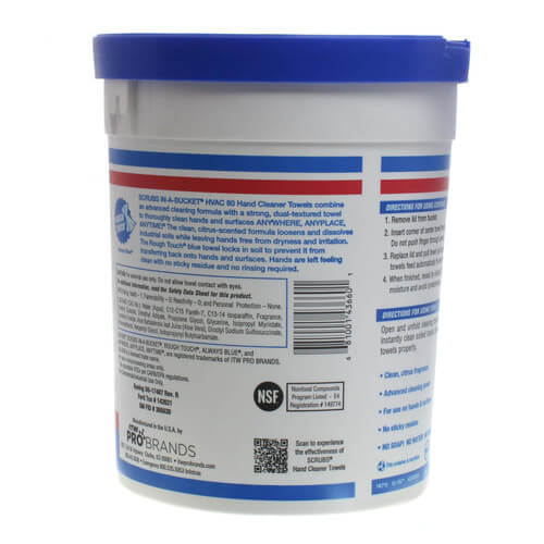 436687 NuCalgon 436687 ScrubsInABucket (80 count)