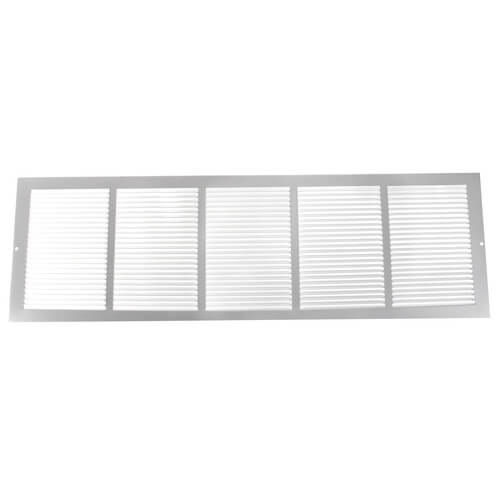 Main product image of 30" x 8" White Baseboard Return Air Grille (657 Series)