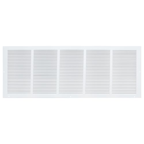Main product image of 30" x 10" White Baseboard Return Air Grille (657 Series)