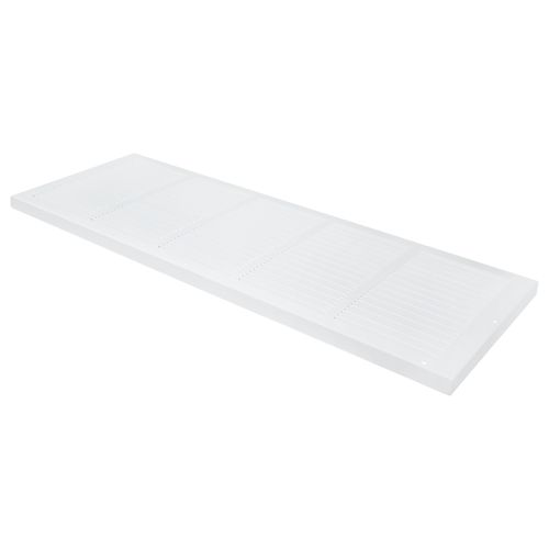 Main product image of 30" x 10" White Baseboard Return Air Grille (657 Series)