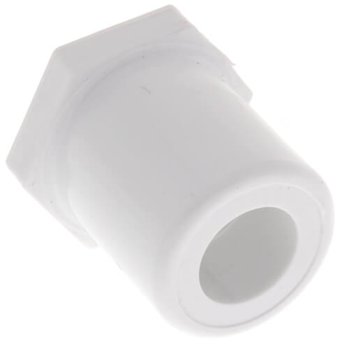 Main product image of 1/2" x 1/4" PVC Schedule 40 Spigot x Socket Bushing