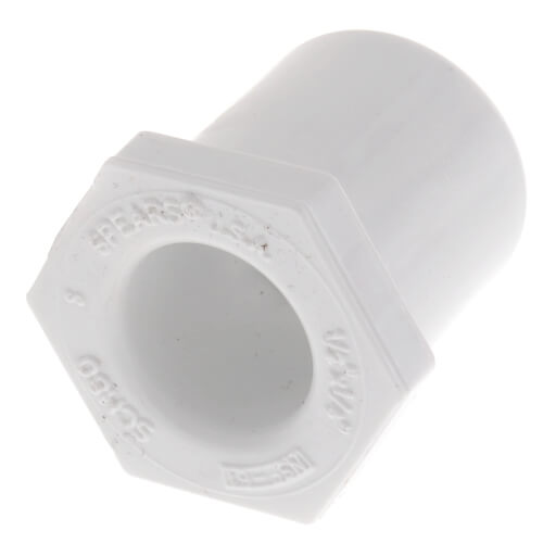 Main product image of 1/2" x 1/4" PVC Schedule 40 Spigot x Socket Bushing