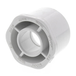 Main product image of 2-1/2" x 3/4" PVC Schedule 40 Spigot x Socket Bushing