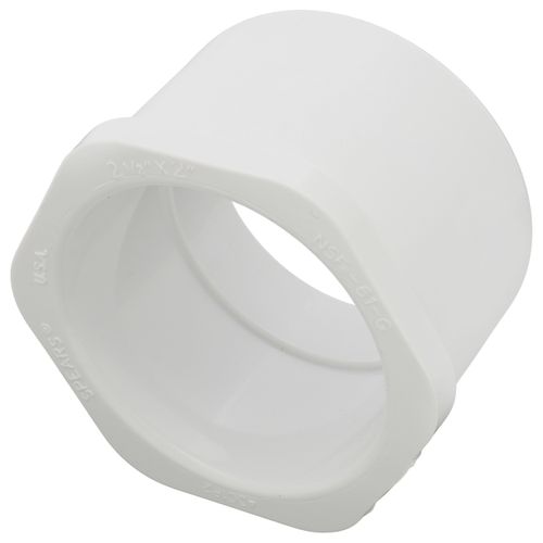 Main product image of 2-1/2" x 2" PVC Schedule 40 Spigot x Socket Bushing