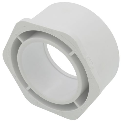 Main product image of 4" x 2-1/2" PVC Schedule 40 Spigot x Socket Bushing