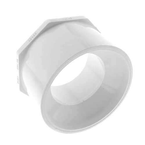 437488 437488 5" x 3" PVC Schedule 40 Spigot x Socket Bushing
