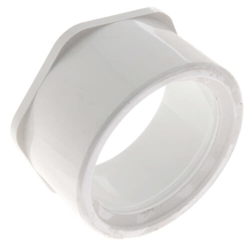 437490 437490 5" x 4" PVC Schedule 40 Spigot x Socket Bushing