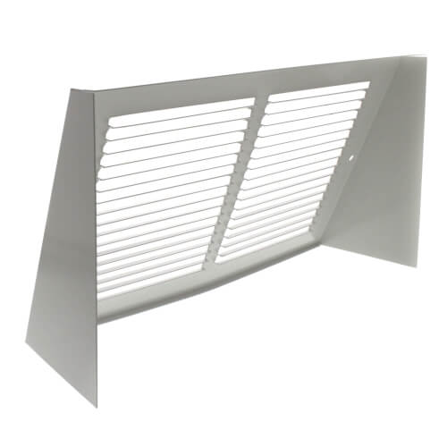 Main product image of 10" x 6" White Baseboard Return Air Grille (658 Series)