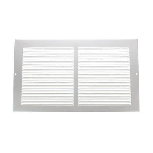 Main product image of 14" x 8" White Baseboard Return Air Grille (658 Series)