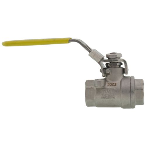 Main product image of 1/4" IPS Full Port 316 Stainless Steel 2-Piece Ball Valve