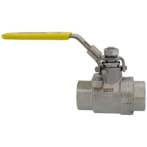 Main product image of 1/2" IPS Full Port 316 Stainless Steel 2-Piece Ball Valve