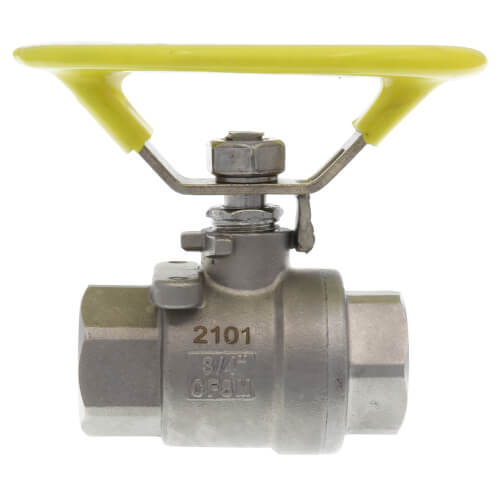 43723OH stone 43723OH 3/4" IPS Full Port 316 Stainless Steel 2