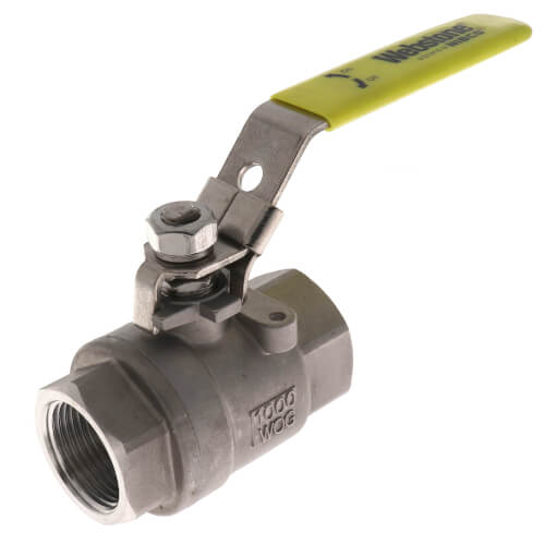 1" IPS Full Port 316 Stainless Steel 2-Piece Ball Valve