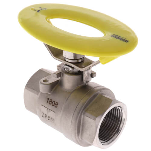 43724OH stone 43724OH 1" IPS Full Port 316 Stainless Steel 2