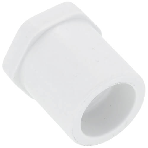 Main product image of 1/2" x 1/4" PVC Schedule 40 Spigot x Female Bushing