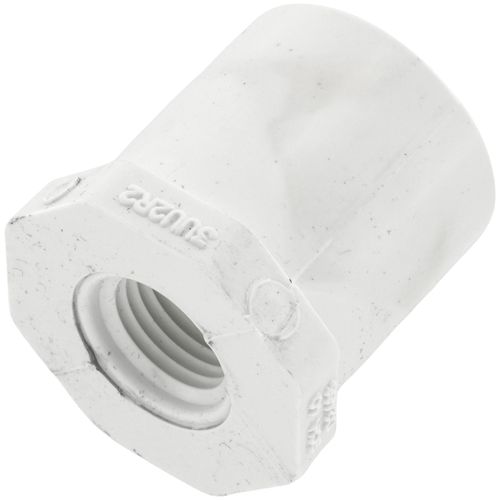 Main product image of 3/4" x 1/4" PVC Schedule 40 Spigot x Female Bushing