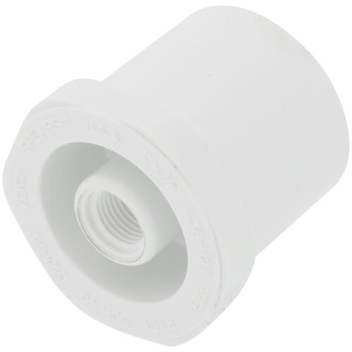 Main product image of 1" x 1/8" PVC Schedule 40 Spigot x Female Bushing
