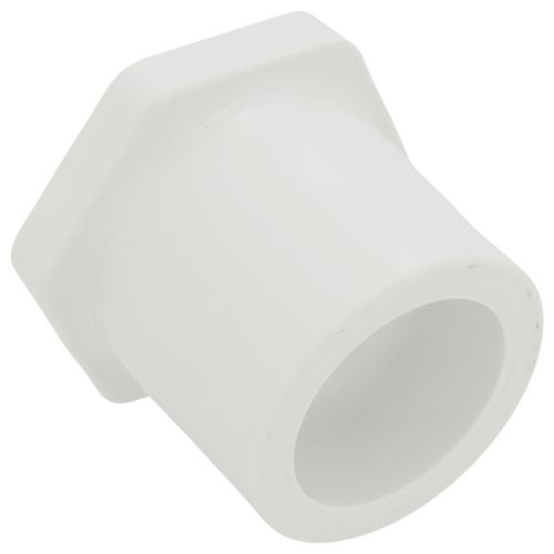 Main product image of 1" x 1/4" PVC Schedule 40 Spec. Reinforced Spigot x Female Bushing