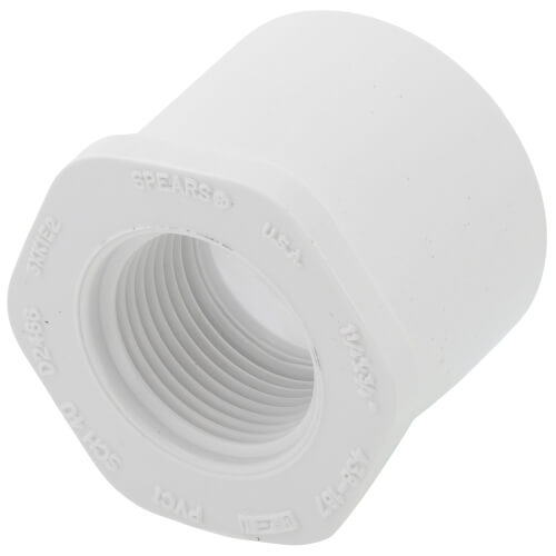 Main product image of 1-1/4" x 3/4" PVC Schedule 40 Spigot x Female Bushing