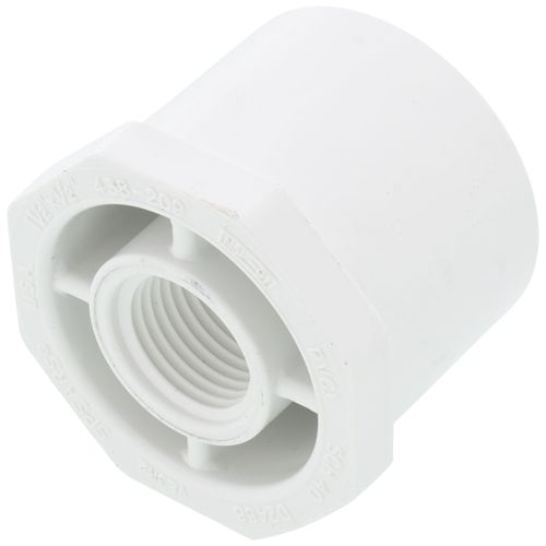 Main product image of 1-1/2" x 1/2" PVC Schedule 40 Spigot x Female Bushing