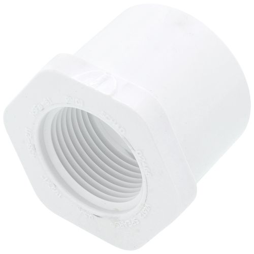 Main product image of 1-1/2" x 1" PVC Schedule 40 Spigot x Female Bushing