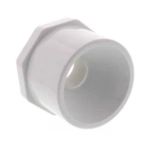 Main product image of 2" x 3/4" PVC Schedule 40 Spec. Reinforced Spigot x Female Bushing