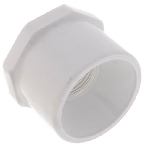 Main product image of 2" x 1" PVC Schedule 40 Spec. Reinforced Spigot x Female Bushing
