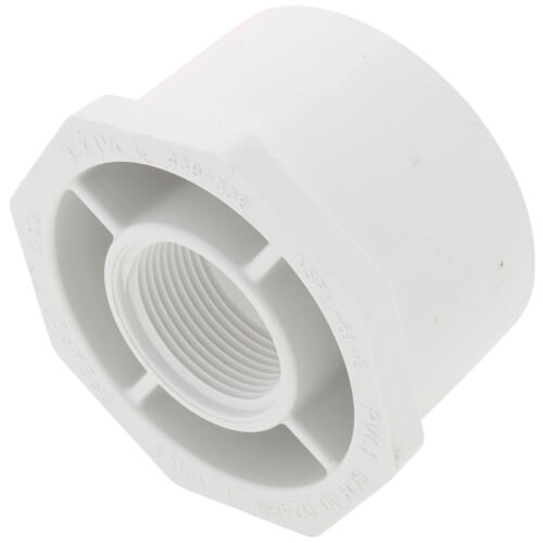 Main product image of 3" x 1-1/4" PVC Schedule 40 Spigot x Female Bushing