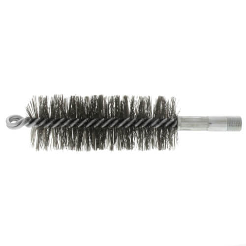 Main product image of 1-3/4" Stainless Steel Wire Brush for 2" Flue (Total Length: 7-1/2")