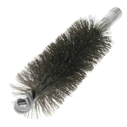 Main product image of 1-3/4" Stainless Steel Wire Brush for 2" Flue (Total Length: 7-1/2")