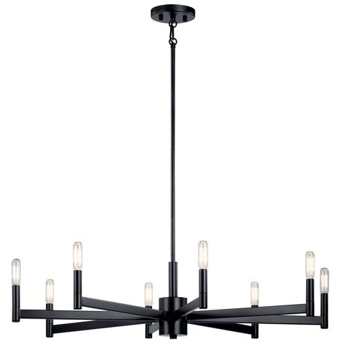 Main product image of Erzo 8 Light Chandelier (Black)