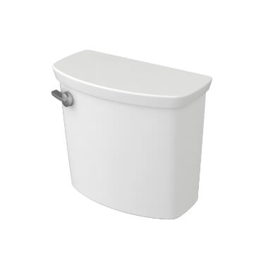 Main product image of Glenwall VorMax 1.28 gpf/4.8 Lpf Left-Hand Trip Lever EverClean Tank