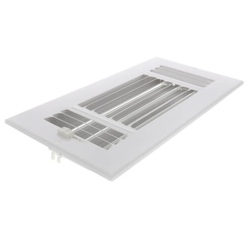 Main product image of 10" x 4" (Wall Opening Size) White Three-Way Sidewall/Ceiling Register (683 Series)
