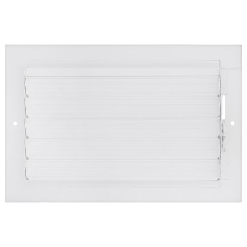 Main product image of 10" x 6" (Wall Opening Size) White Three-Way Sidewall/Ceiling Register (683 Series)