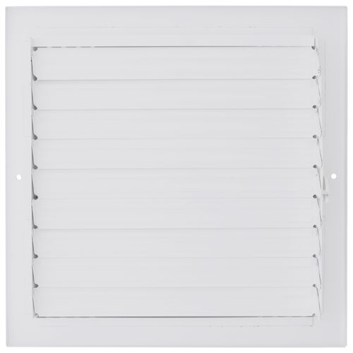 Main product image of 10" x 10" (Wall Opening Size) Four-Way White Sidewall/Ceiling Register (684 Series)