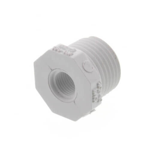 Main product image of 1/2" x 1/8" PVC SCH 40 M x F Bushing