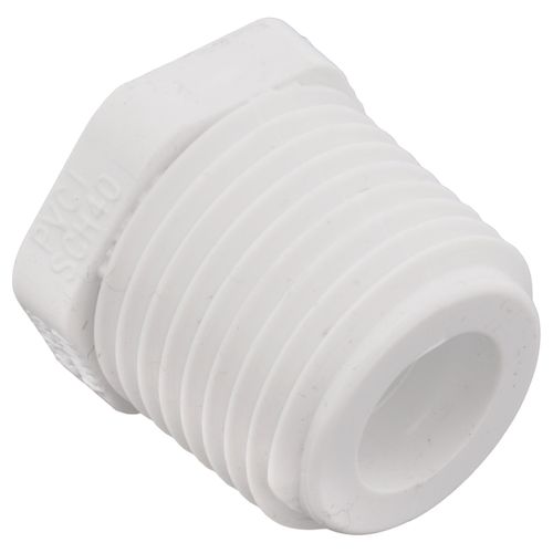 Main product image of 1/2" x 1/4" PVC SCH 40 M x F Bushing
