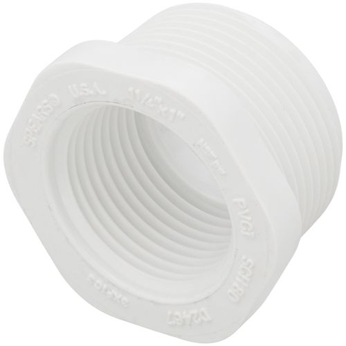 Main product image of 1-1/4" x 1" PVC SCH 40 M x F Bushing