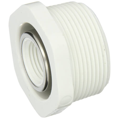 Main product image of 1-1/2" x 1/2" PVC SCH 40 Spec. Reinforced M x F Bushing