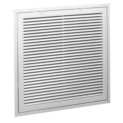Main product image of 20" x 20" (Wall Opening Size) White Steel Fixed-Bar Filter Grille (96AFBTI Series)