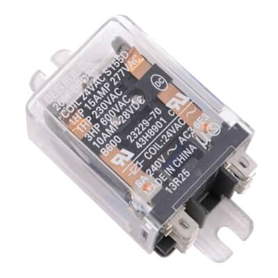 Main product image of 3PDT Blower Relay, 24V, 43H88
