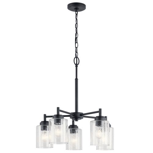 Main product image of Winslow 5 Light Chandelier (Black)